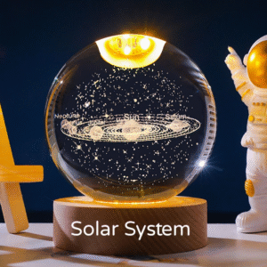 Solar System With Stars