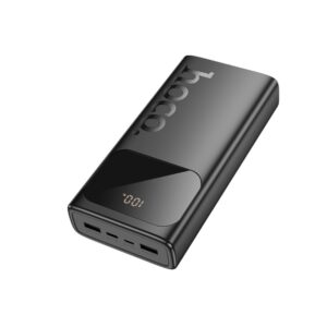 HOCO J144A 30000mAh Fast Charging Power Bank With Digital Led Display – Black