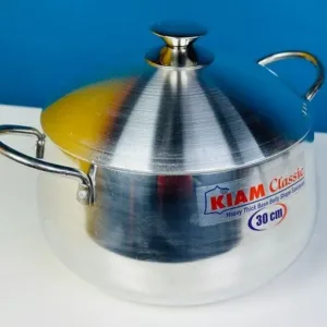 KIAM Classic Belly Shape Saucepan 24 Induction Bottom