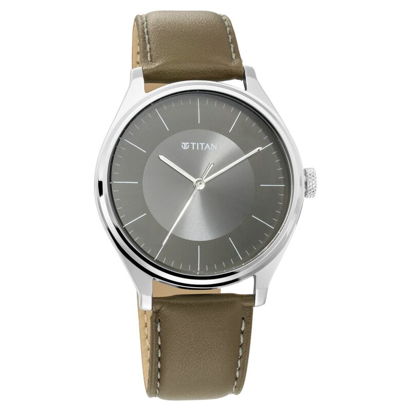 Titan-Urban-Edge-Lustrous-Olive-Dial-Leather-Watch-NP1802SL08-1 Titan Urban Edge Lustrous Olive Dial Leather Watch (NP1802SL08)