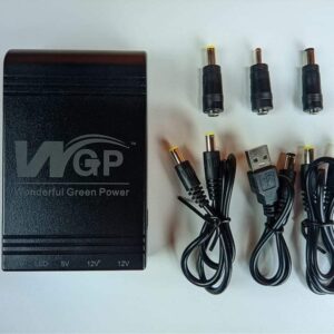 WGP mini UPS 5/9/12V (8,800mAh)- 1 Year Warranty – Black Color